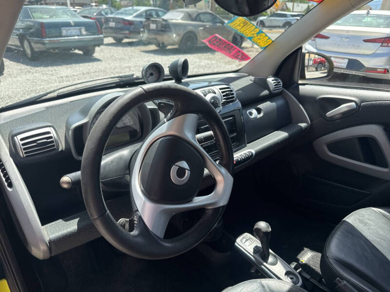 2008 Smart fortwo passion cabrio