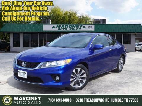 2013 Honda Accord for sale at Maroney Auto Sales in Humble TX