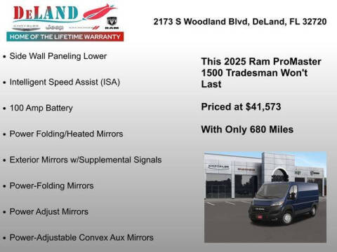 2025 RAM ProMaster