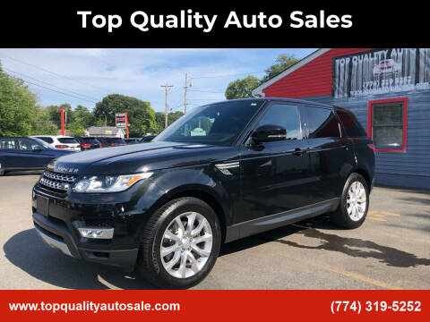 2015 Land Rover Range Rover Sport for sale at Top Quality Auto Sales in Westport MA