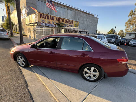 2004 Honda Accord EX w/Leather