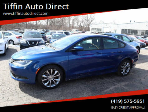 2015 Chrysler 200 for sale at Tiffin Auto Direct in Republic OH