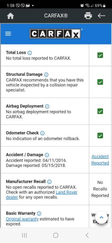 2015 Land Rover Range Rover Sport Supercharged