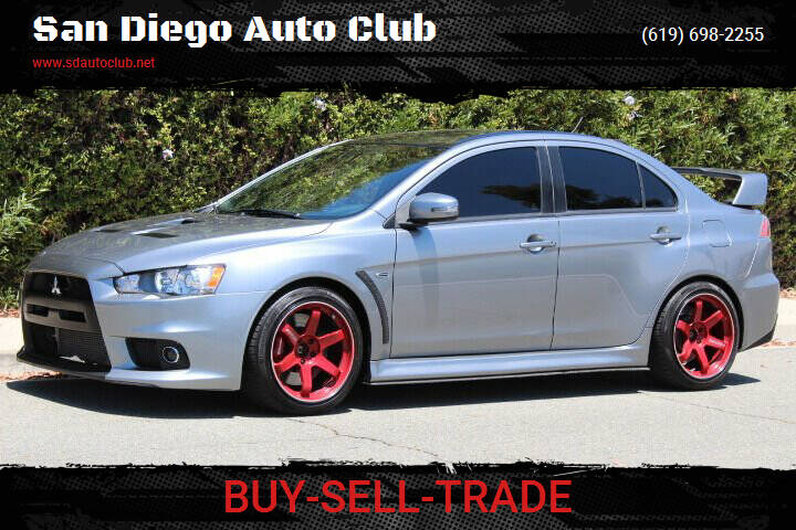 2015 Mitsubishi Lancer Evolution for sale at San Diego Auto Club in Spring Valley CA