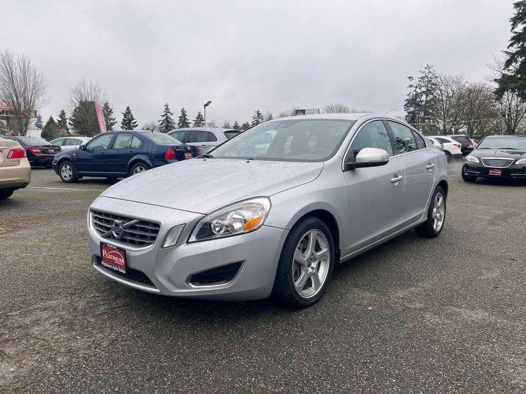 2012 Volvo S60 for sale at PLATINUM AUTO SALES INC in Lacey, WA