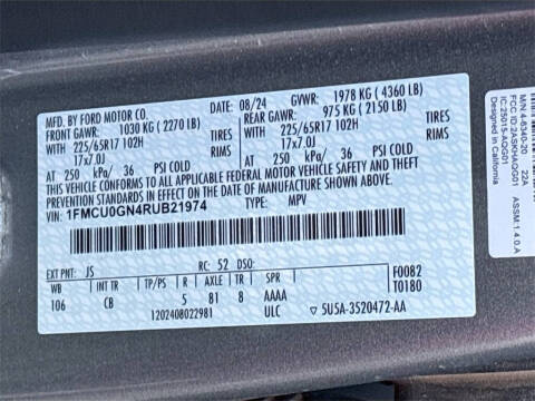 2024 Ford Escape Active