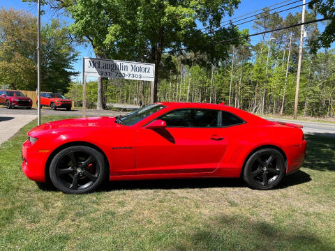 2015 Chevrolet Camaro for sale at McLaughlin Motorz in North Muskegon MI