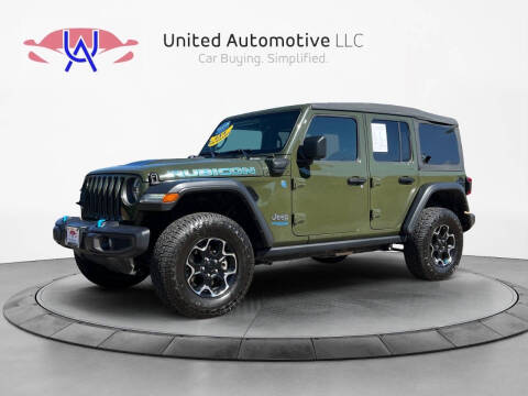 2022 Jeep Wrangler Unlimited for sale at UNITED AUTOMOTIVE in Denver CO