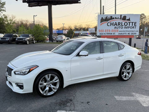 2016 Infiniti Q70 for sale at Charlotte Auto Import in Charlotte NC