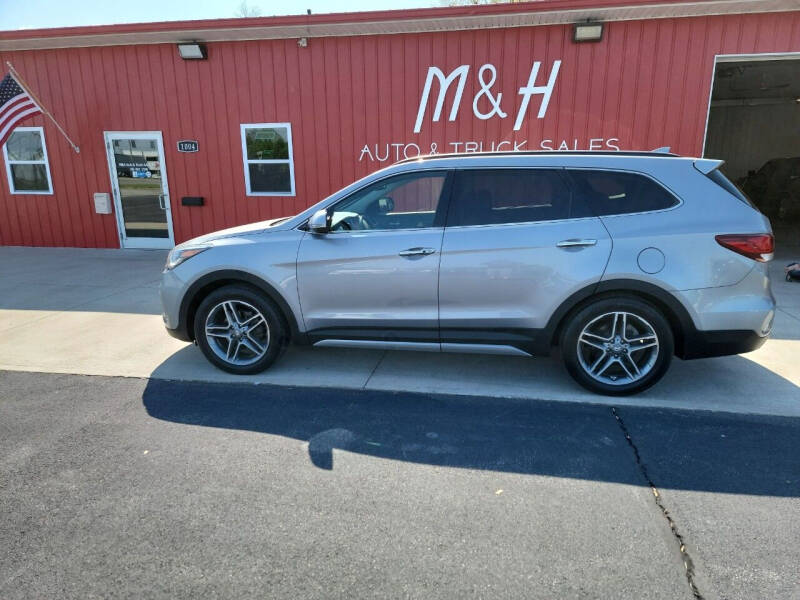 2017 Hyundai Santa Fe for sale at M & H Auto & Truck Sales Inc. in Marion IN