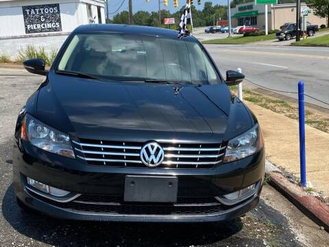 2012 Volkswagen Passat for sale at Shoals Dealer LLC in Florence AL