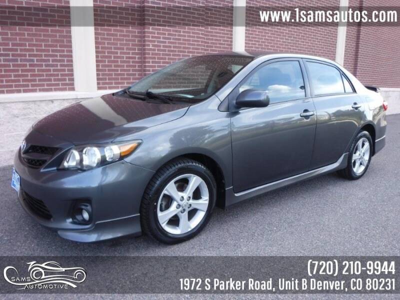 2011 Toyota Corolla for sale at SAM'S AUTOMOTIVE in Denver CO