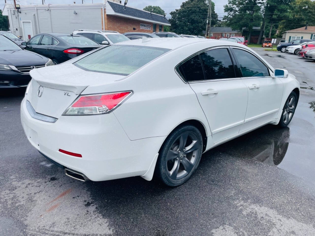 2013 Acura TL for sale at Omega Auto Sales in Chesapeake, VA