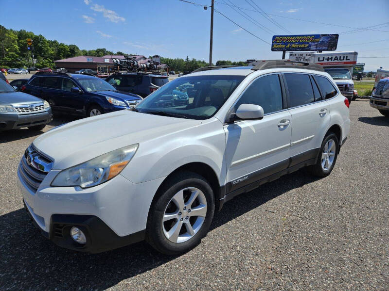 2013 Subaru Outback for sale at Pepp Motors in Marquette MI