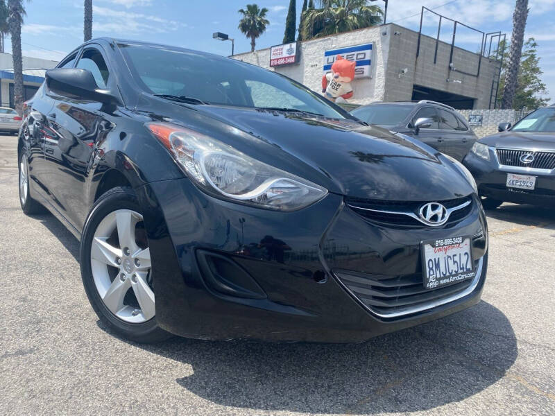 2013 Hyundai Elantra for sale at ARNO Cars Inc in North Hills CA