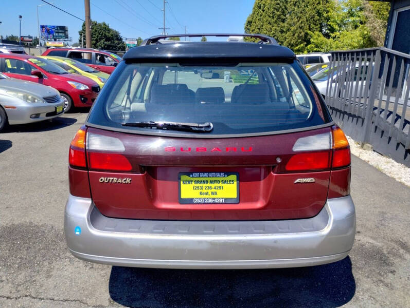 2002 Subaru Outback