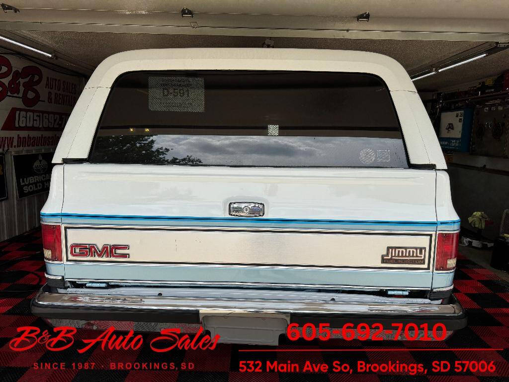 1990 GMC Jimmy 10