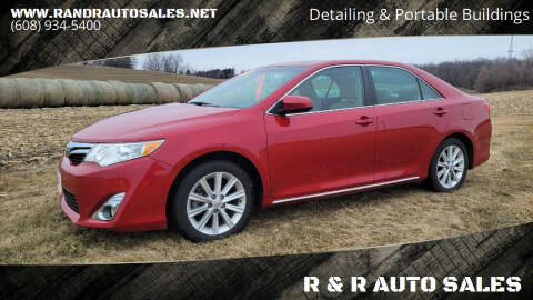 2014 Toyota Camry for sale at R & R AUTO SALES in Juda WI