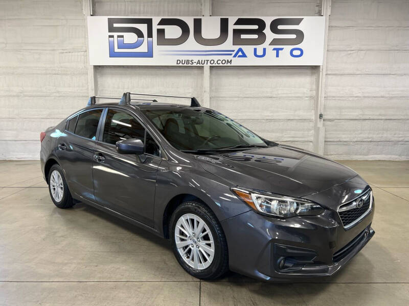 2017 Subaru Impreza for sale at DUBS AUTO LLC in Clearfield UT