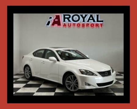 2006 Lexus IS 250 for sale at Royal AutoSport in Elk Grove CA