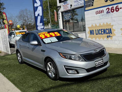 2015 Kia Optima for sale at Hacienda Motors used car sales inc in Fresno CA