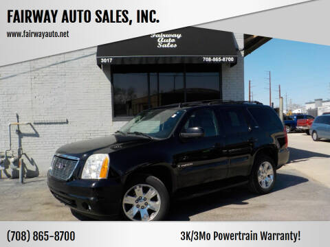 2007 GMC Yukon for sale at FAIRWAY AUTO SALES, INC. in Melrose Park IL