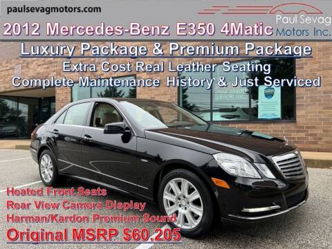 2012 Mercedes-Benz E-Class for sale at Paul Sevag Motors Inc in West Chester PA