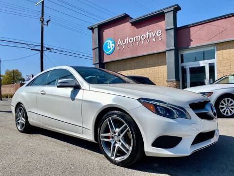 2014 Mercedes-Benz E-Class for sale at Automotive Solutions in Louisville KY