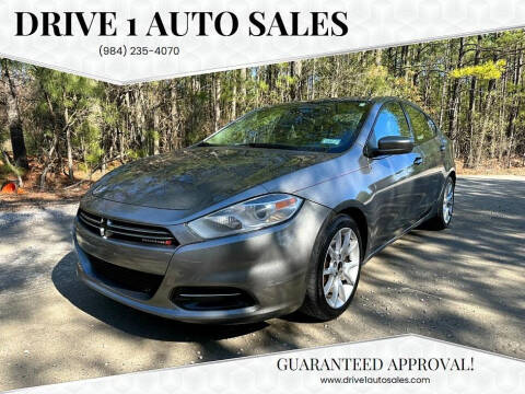 2013 Dodge Dart for sale at Drive 1 Auto Sales in Wake Forest NC