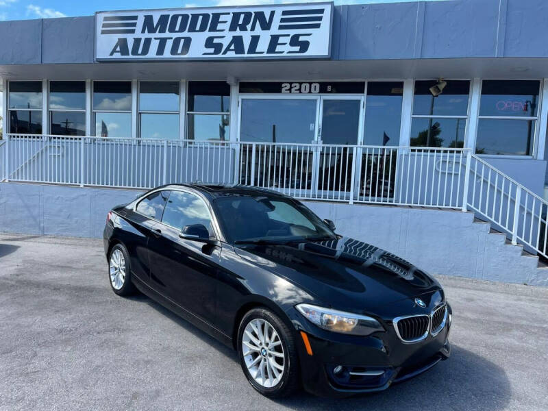 2016 BMW 2 Series for sale at Modern Auto Sales in Hollywood FL