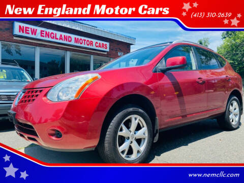 2008 Nissan Rogue for sale at New England Motor Cars in Springfield MA