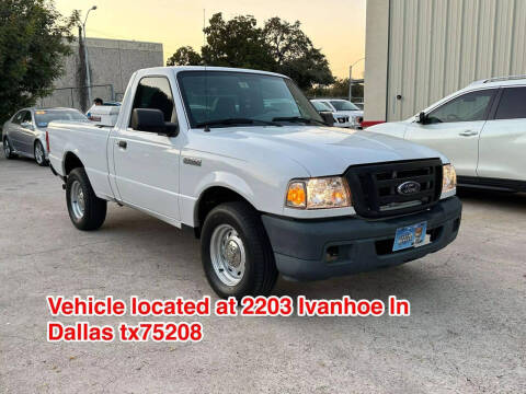 2006 Ford Ranger for sale at Auto Corner Inc in Dallas TX