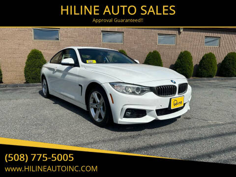 2014 BMW 4 Series for sale at HILINE AUTO SALES in Hyannis MA