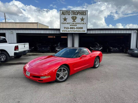 2002 Chevrolet Corvette for sale at AutoTrophies in Houston TX