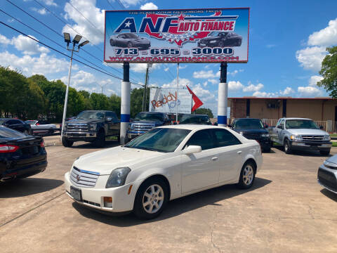 2007 Cadillac CTS for sale at ANF AUTO FINANCE in Houston TX