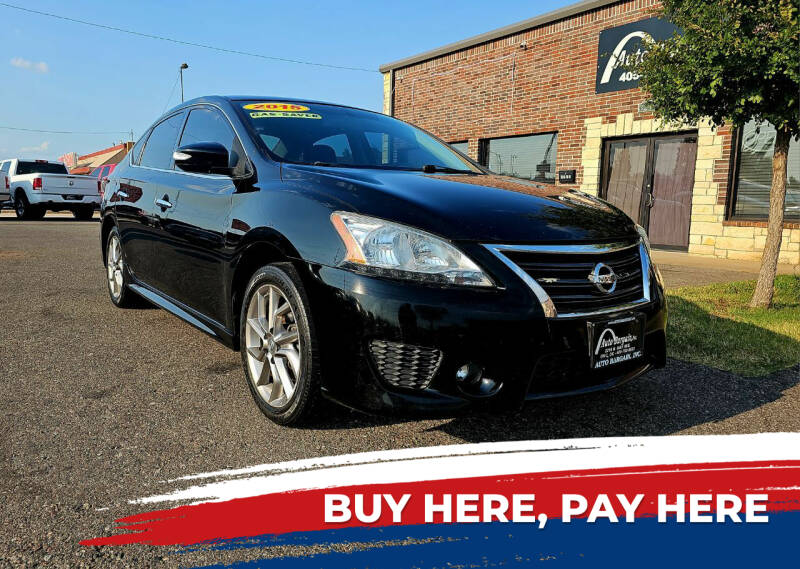 2015 Nissan Sentra for sale at AUTO BARGAIN, INC. #2 in Oklahoma City OK