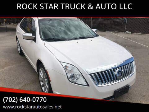 2011 Mercury Milan for sale at ROCK STAR TRUCK & AUTO LLC in Las Vegas NV