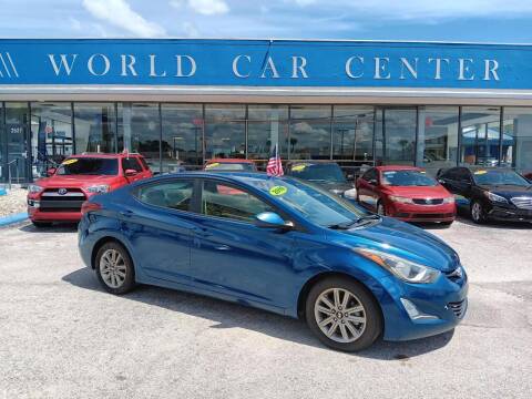 2016 Hyundai Elantra for sale at WORLD CAR CENTER & FINANCING LLC in Kissimmee FL