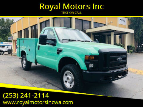 2008 Ford F-350 Super Duty for sale at Royal Motors Inc in Kent WA