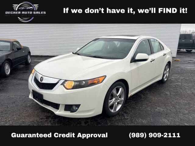 2010 Acura TSX for sale at DECKER AUTO SALES in Bay City, MI