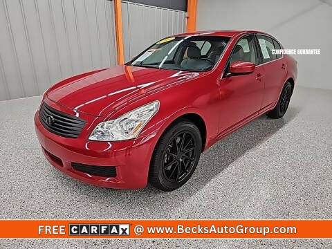 2009 Infiniti G37 Sedan for sale at Becks Auto Group in Mason OH