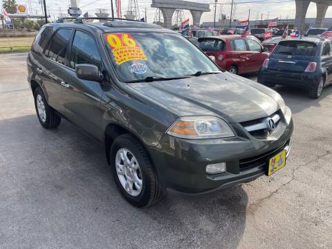 2006 Acura MDX for sale at Texas 1 Auto Finance in Kemah TX