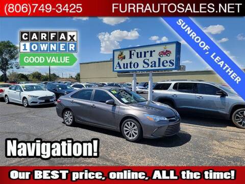 2017 Toyota Camry Hybrid for sale at FURR AUTO SALES in Lubbock TX
