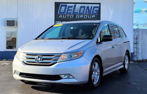 2011 Honda Odyssey for sale at DeLong Auto Group in Tipton IN