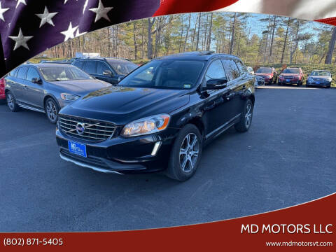 2015 Volvo XC60 for sale at MD Motors LLC in Williston VT