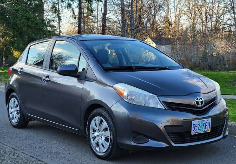 2012 Toyota Yaris for sale at CLEAR CHOICE AUTOMOTIVE in Milwaukie OR