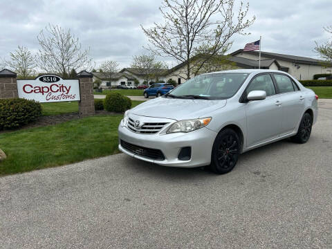 2013 Toyota Corolla for sale at CapCity Customs in Plain City OH