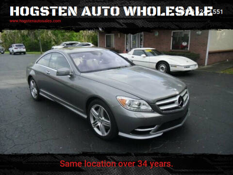 2014 Mercedes-Benz CL-Class for sale at HOGSTEN AUTO WHOLESALE in Ocala FL