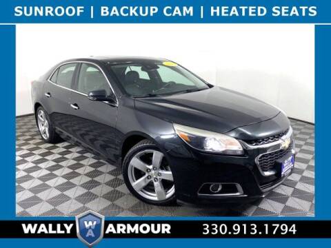 2015 Chevrolet Malibu for sale at Wally Armour Chrysler Dodge Jeep Ram in Alliance OH