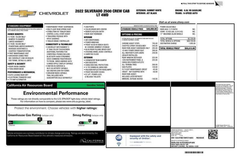 2022 Chevrolet Silverado 2500HD